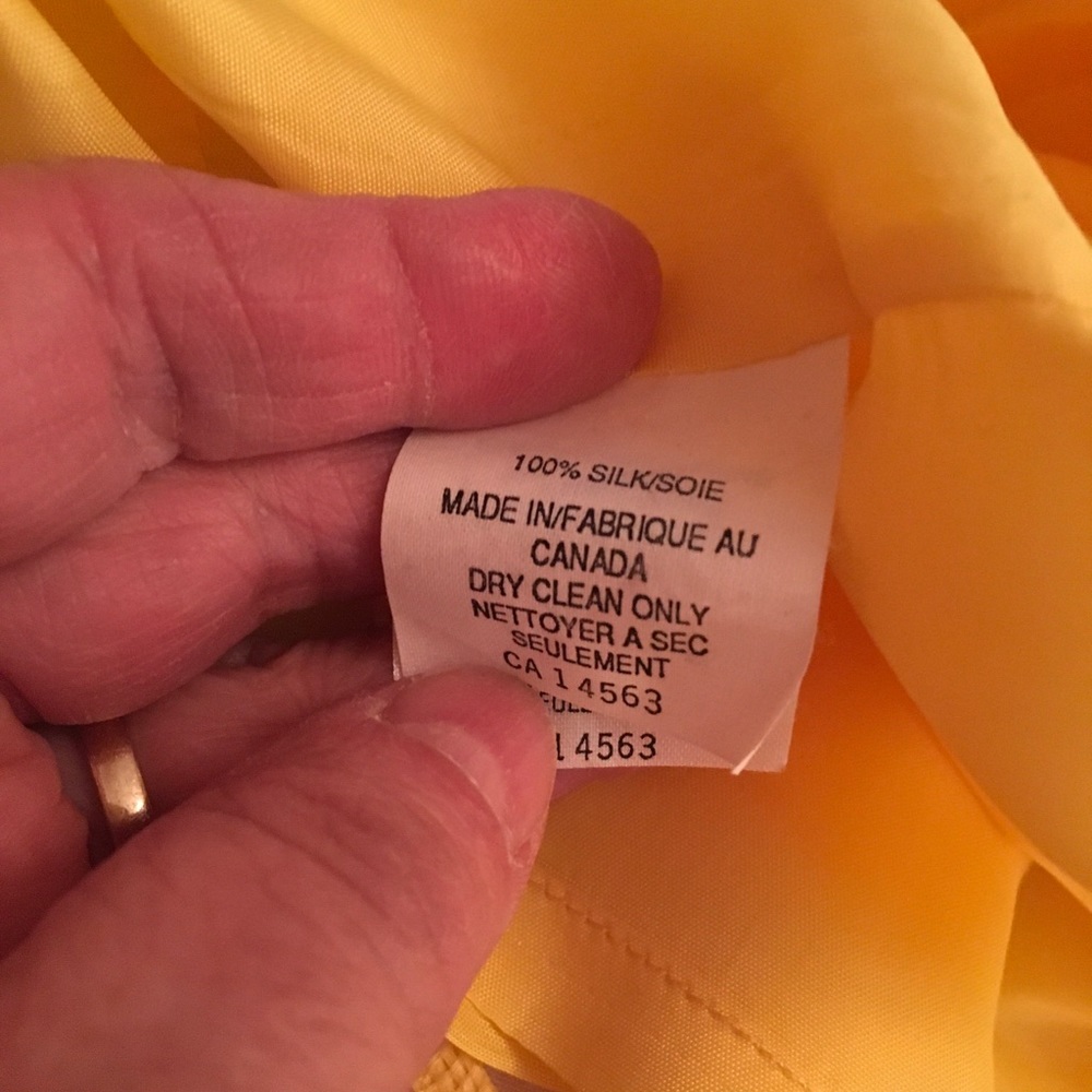 “ Jimmy Choo “ Vintage Flashy yellow dress - Picture 11 of 14